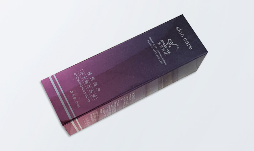 金银卡化妆品包装盒娱乐718官网|中国有限公司